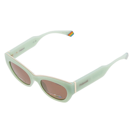 Polarized Bronze Cat Eye Ladies Sunglasses