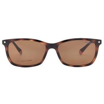 Polarized Bronze Clip-On Sport Ladies Sunglasses
