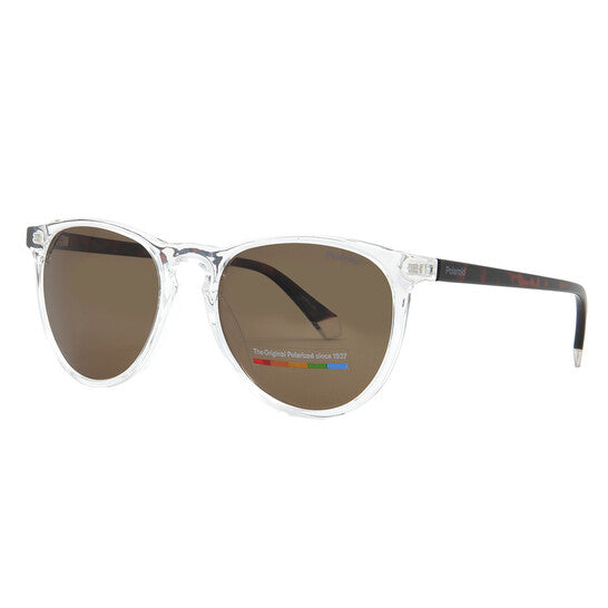 Polarized Bronze Oval Ladies Sunglasses