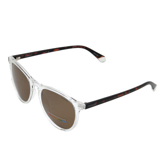 Polarized Bronze Oval Ladies Sunglasses