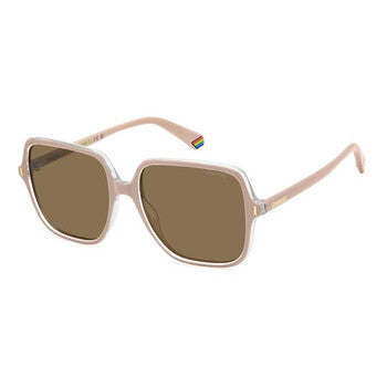 Polarized Bronze Square Ladies Sunglasses
