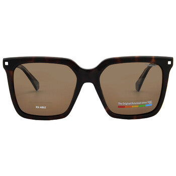 Polarized Bronze Square Ladies Sunglasses PLD4115SX 0086/SP 54