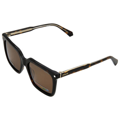 Polarized Bronze Square Ladies Sunglasses PLD4115SX 0086/SP 54