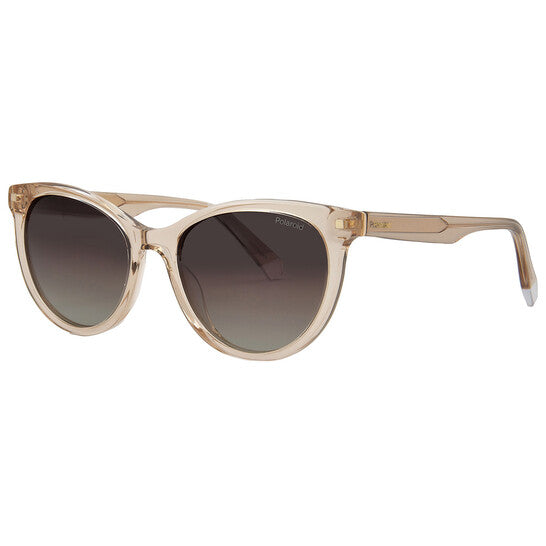Polarized Brown Cat Eye Ladies Sunglasses