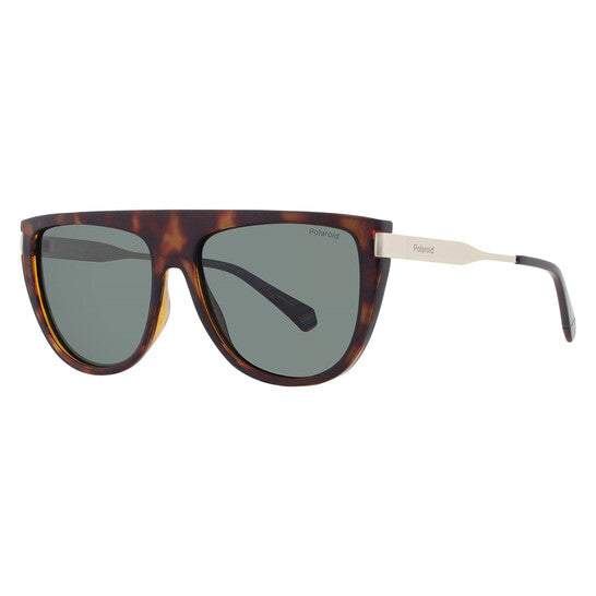 Polarized Green Browline Ladies Sunglasses