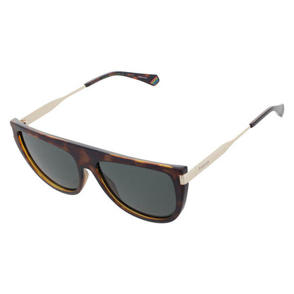 Polarized Green Browline Ladies Sunglasses