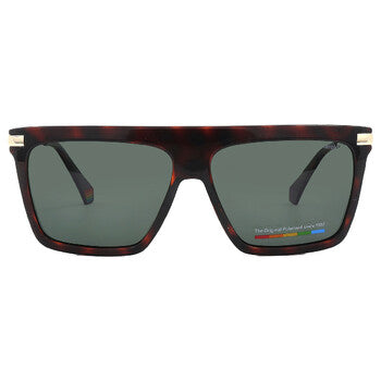 Polarized Green Browline Men's Sunglasses
