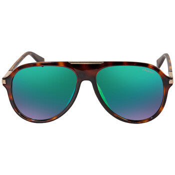 Polarized Green Pilot Men's Sunglasses