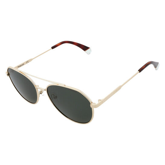 Polarized Green Pilot Men's Sunglasses