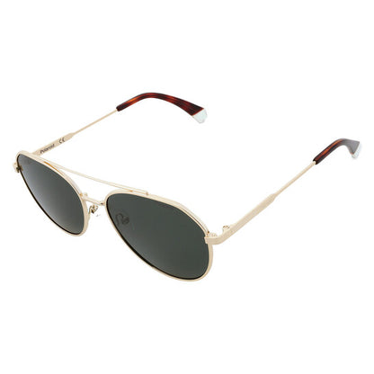 Polarized Green Pilot Men's Sunglasses