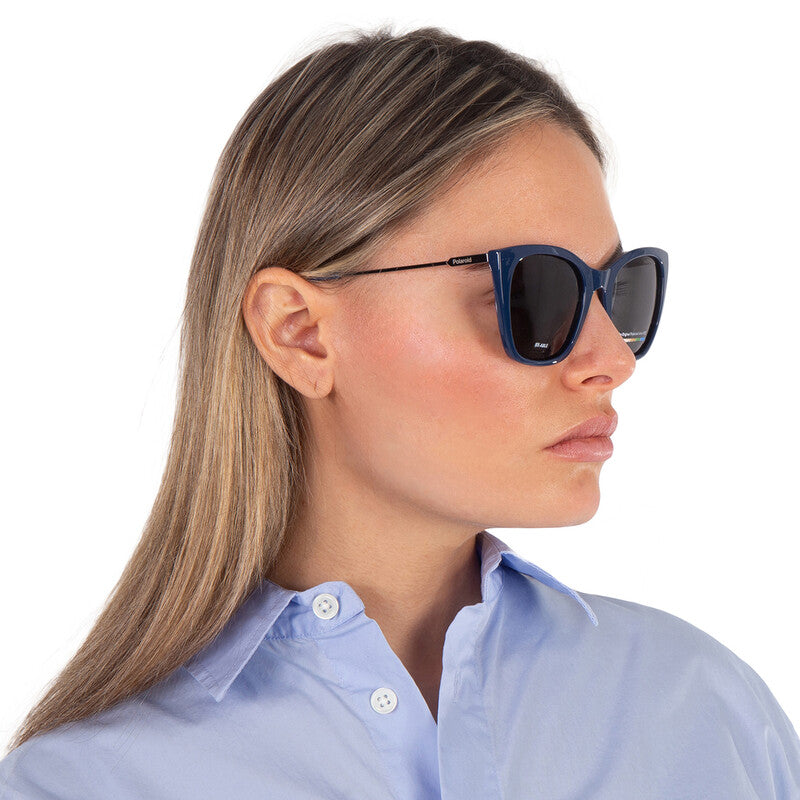 Polarized Grey Cat Eye Ladies Sunglasses