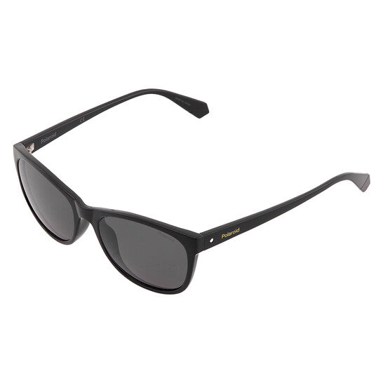 Polarized Grey Oval Ladies Sunglasses