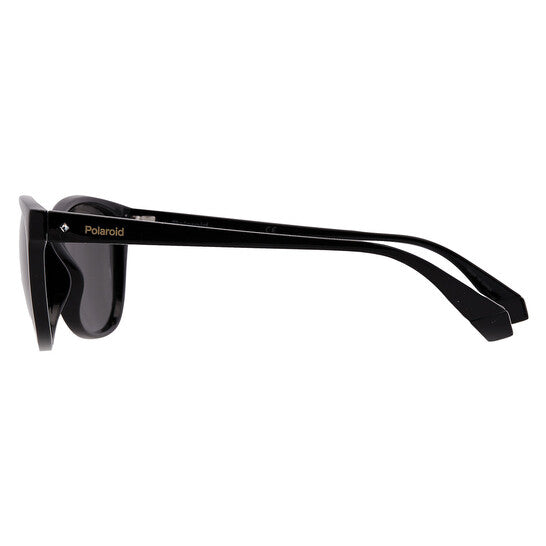 Polarized Grey Oval Ladies Sunglasses