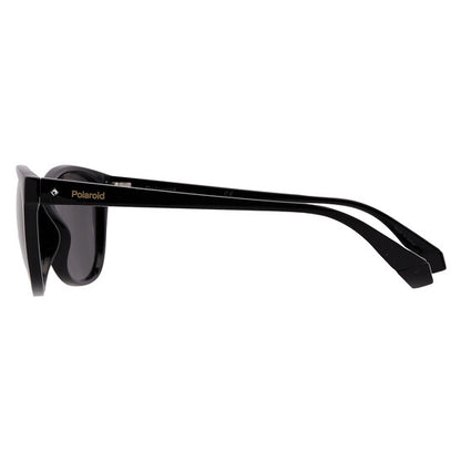 Polarized Grey Oval Ladies Sunglasses