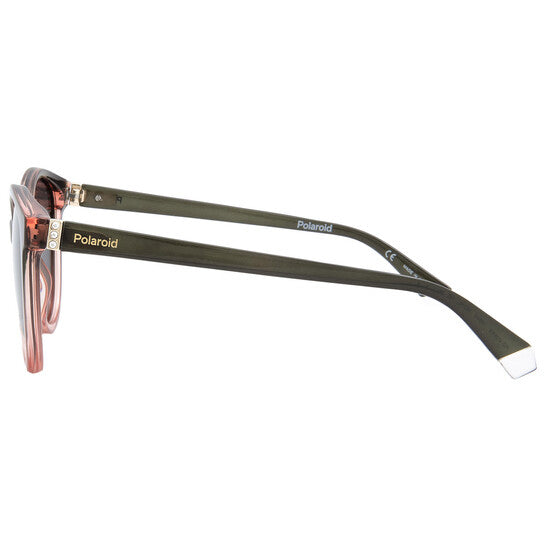 Polarized Grey Oval Ladies Sunglasses