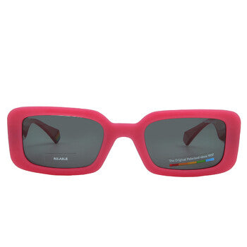 Polarized Grey Rectangular Ladies Sunglasses
