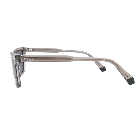 Polarized Grey Rectangular Men's Sunglasses