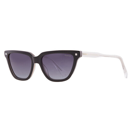 Polarized Grey Shaded Cat Eye Ladies Sunglasses PLD 4157/S/X 00WM/WJ 55