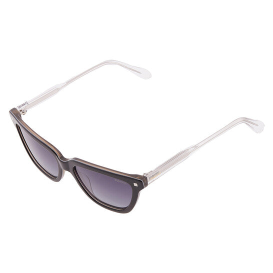Polarized Grey Shaded Cat Eye Ladies Sunglasses PLD 4157/S/X 00WM/WJ 55