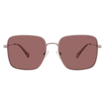 Polarized Purple Square Ladies Sunglasses