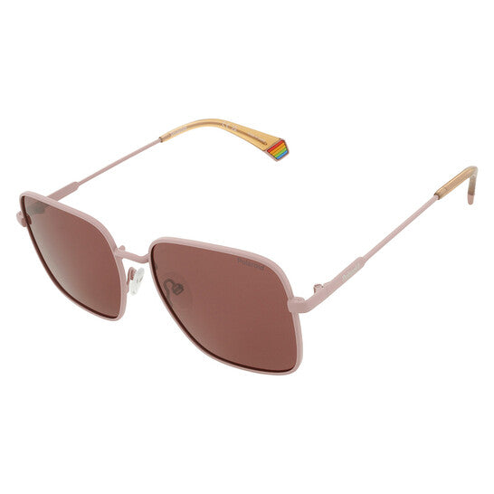 Polarized Purple Square Ladies Sunglasses