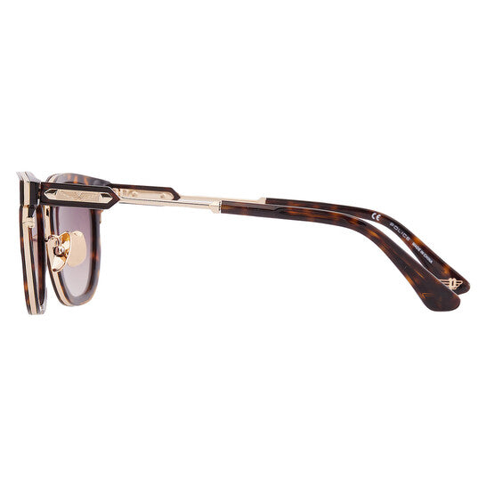 Grey Gradient Square Men's Sunglasses