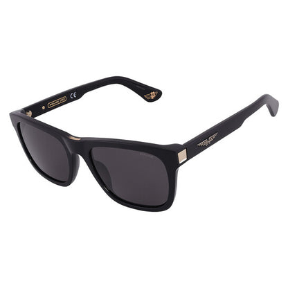 Silver Mirror Square Men's Sunglasses