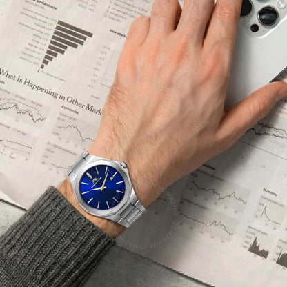 Porsamo Bleu, Alexander Quartz Blue Dial Men's Watch