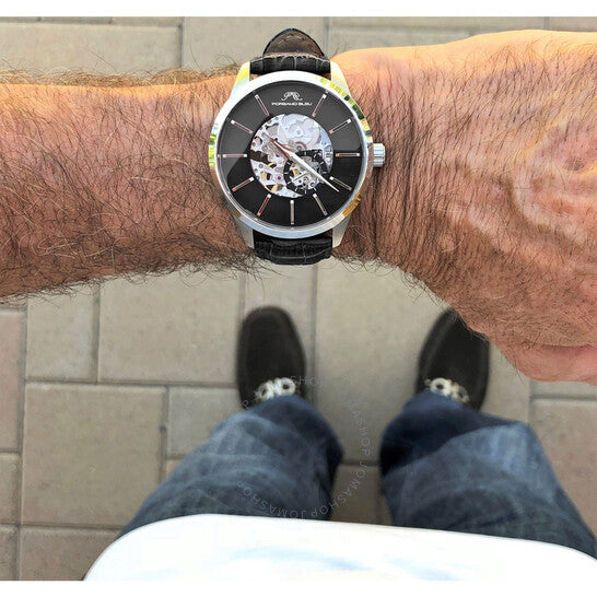 Porsamo Bleu, Cassius Automatic Black Dial Men's Watch
