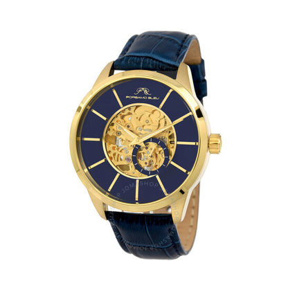 Porsamo Bleu, Cassius Automatic Blue Dial Men's Watch