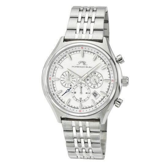 Porsamo Bleu, Charlie Silver-tone Dial Men's Watch