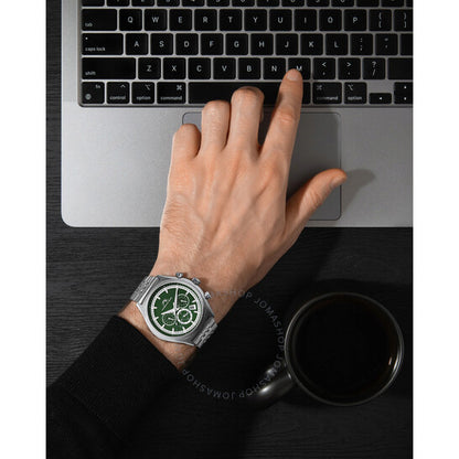 Porsamo Bleu, Charlie Silver-tone Dial Men's Watch