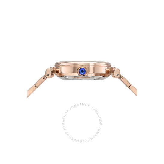 ساعة كوليت أوتوماتيكية للسيدات بمينا أبيض من بورسامو بلو