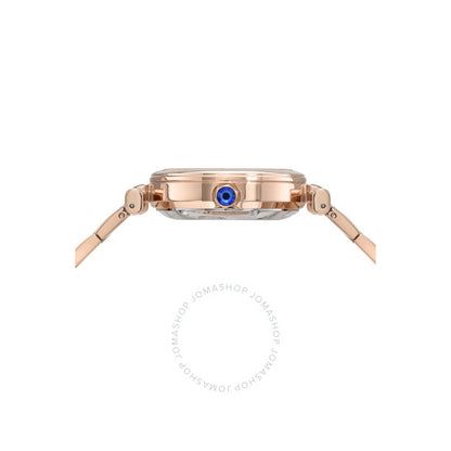 ساعة كوليت أوتوماتيكية للسيدات بمينا أبيض من بورسامو بلو