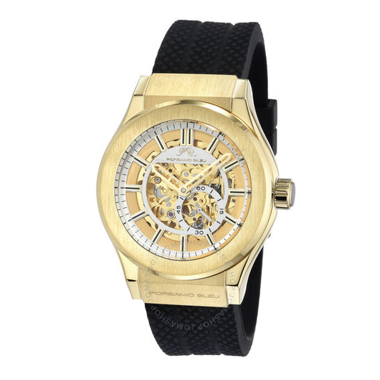 Porsamo Bleu, Cruz Automatic Gold Dial Men's Watch