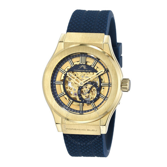 Porsamo Bleu, Cruz Automatic Gold Dial Men's Watch