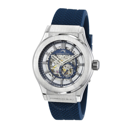 Porsamo Bleu, Cruz Automatic Silver Dial Men's Watch