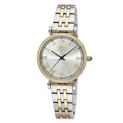 Emma Silver-tone Dial Ladies Watch