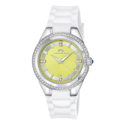 ساعة بورسامو بلو، جوليا كوارتز بمينا أخضر للسيدات