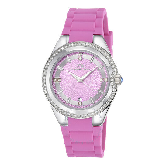 ساعة بورسامو بلو، جوليا كوارتز بمينا وردي للسيدات