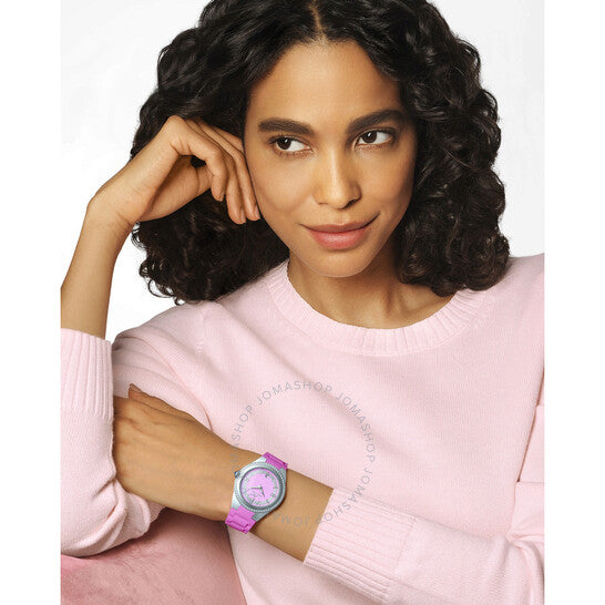 ساعة بورسامو بلو، جوليا كوارتز بمينا وردي للسيدات