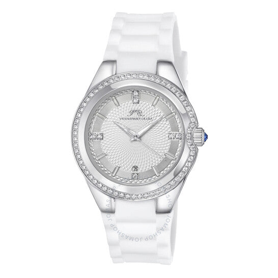 ساعة بورسامو بلو، جوليا كوارتز بمينا بيضاء للسيدات