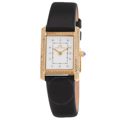 ساعة بورسامو بلو، كارولينا كوارتز بمينا أبيض للسيدات