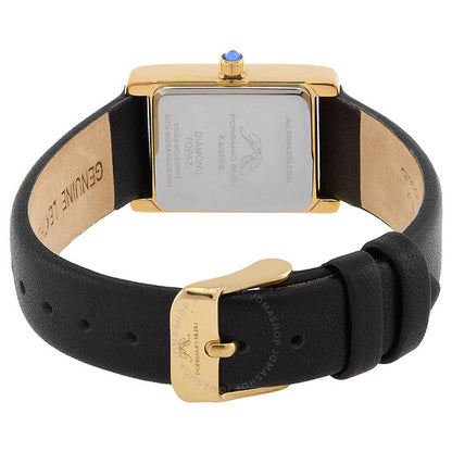 ساعة بورسامو بلو، كارولينا كوارتز بمينا أبيض للسيدات