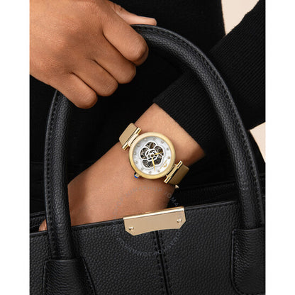 ساعة بورسامو بلو، لورا أوتوماتيكية بمينا أبيض للسيدات