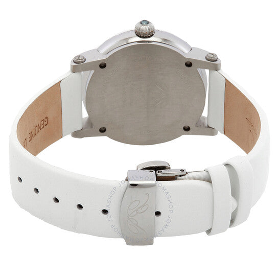 ساعة بورسامو بلو ليزا أوتوماتيكية بمينا أبيض للسيدات