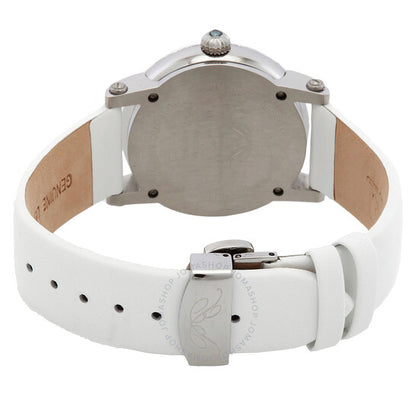 ساعة بورسامو بلو ليزا أوتوماتيكية بمينا أبيض للسيدات