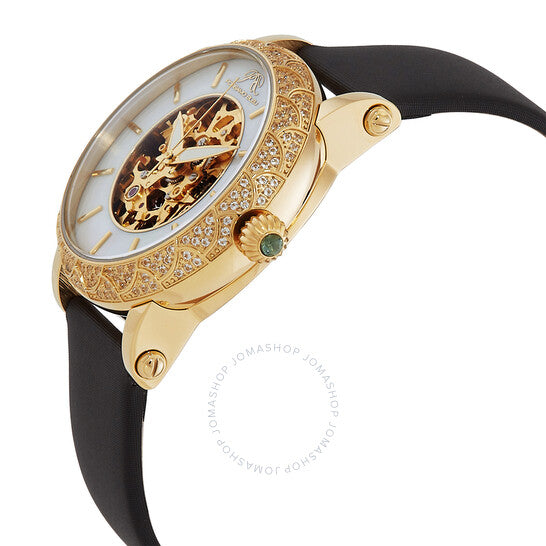 ساعة بورسامو بلو ليزا أوتوماتيكية بمينا أبيض للسيدات