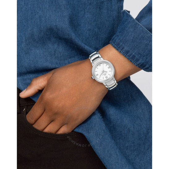 ساعة بورسامو بلو، لونا كوارتز بمينا وردي للسيدات