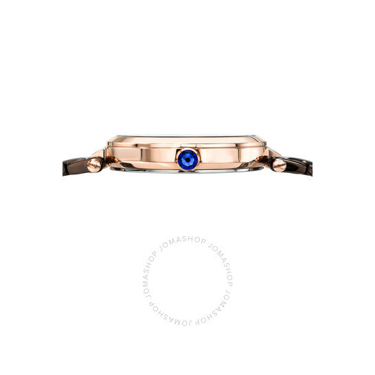 ساعة بورسامو بلو، ناتالي كوارتز بمينا بني للسيدات